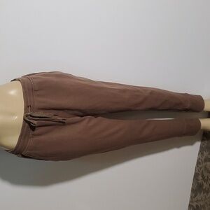 Onia waffle knit thermal sweatpants joggers brown Size XL